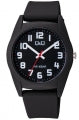 Q&Q GENT ONLY TIME V13A-002VY Only Time Armbanduhr 38 mm ansicht-2