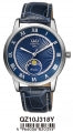 Q&Q QZ10J318Y Moonphase Armbanduhr 40 mm ansicht-2