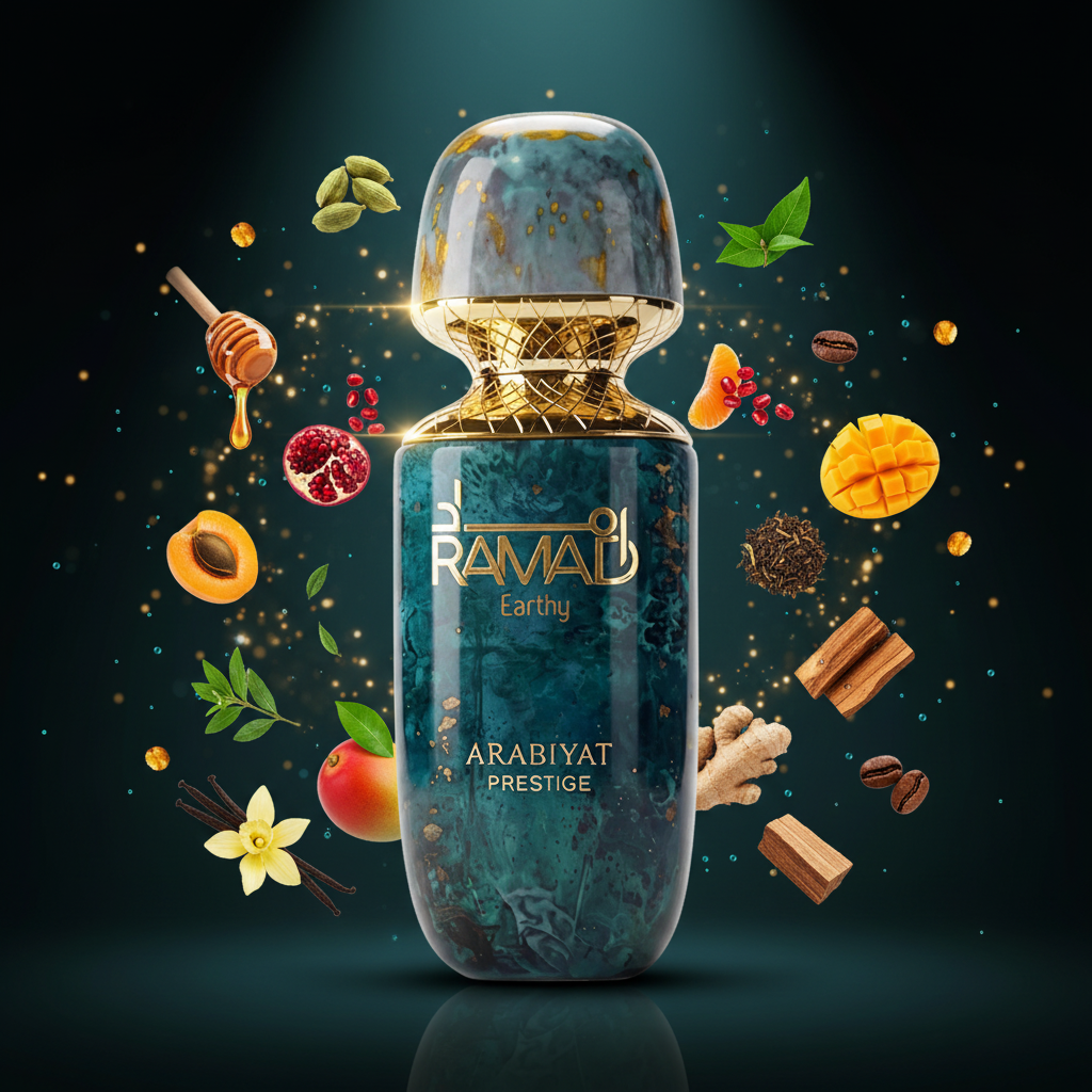 Arabiyat Prestige Ramad Earthy Extrait de Parfum – Gourmand-Amber 100 ml – Detailansicht
