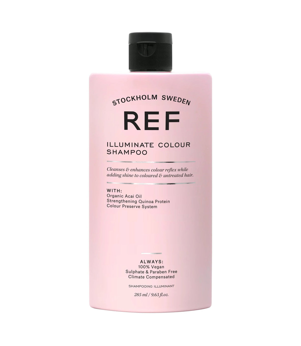 Ref Stockholm Ref Stockholm, Illuminate Colour, Acai Oil, Haarshampoo, Verbessert den Glanz, 285 ml Regular