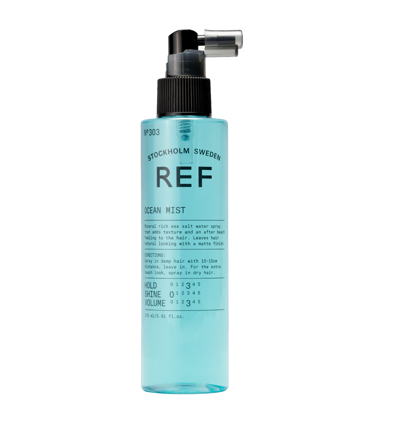 Ref Stockholm Ref Stockholm, Texture & Form No.303, Vegan, Salzspray, Für Definition und Textur, Mittlerer Halt, 175 ml Regul