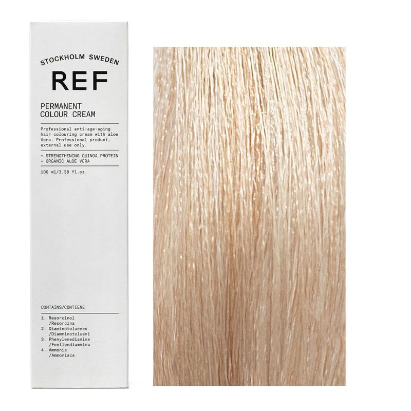 Ref Stockholm Ref Stockholm, Permanent Colour, Vegan, Permanente Haarfarbe, 10.2 Extra Light Pearl Blonde, 100 ml Regular
