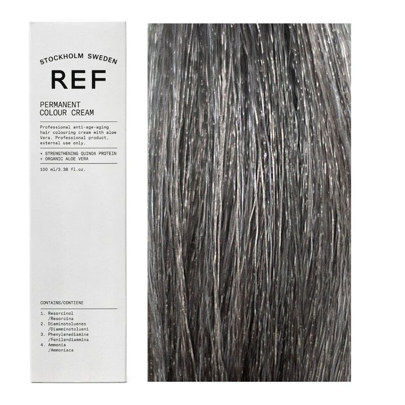 Ref Stockholm Permanent Colour Vegan Permanente Haarfarbe 7.11 Medium Light Smoky Ash 100 ml