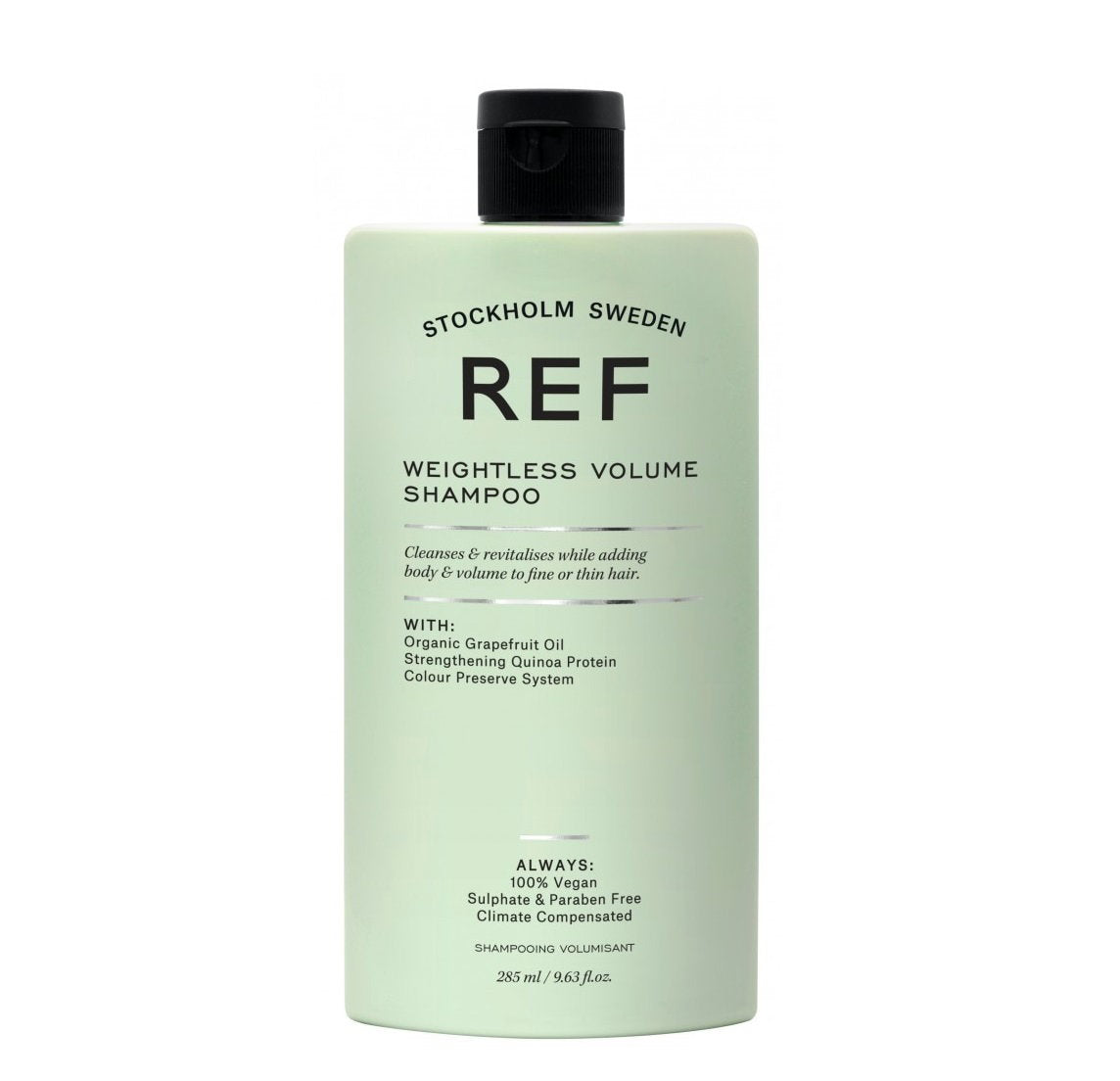 Ref Stockholm Ref Stockholm, Weightless Volume, Sulfatfrei, Haarshampoo, Texturierung & Volumenverstärkung, 285 ml Regular