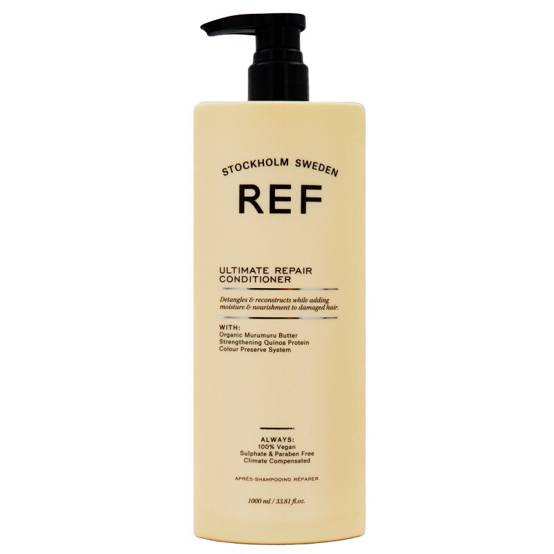 Ref Stockholm Ref Stockholm Ultimate Repair Sulfatfreie Haarspülung 1000 ml für Feuchtigkeit Entwirren Conditioner