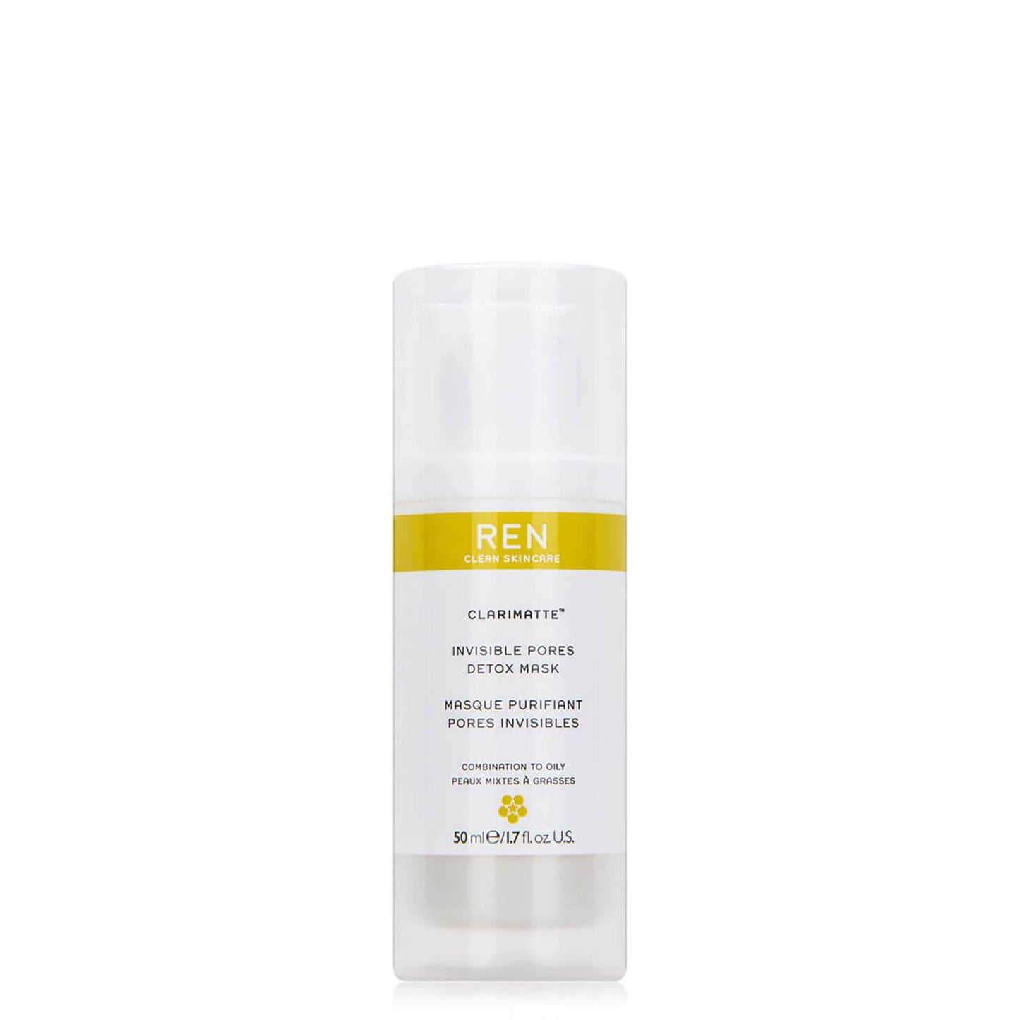 Ren Ren, Clarimatte, Entgiftung, Crememaske, Für das Gesicht, 50 ml *Tester