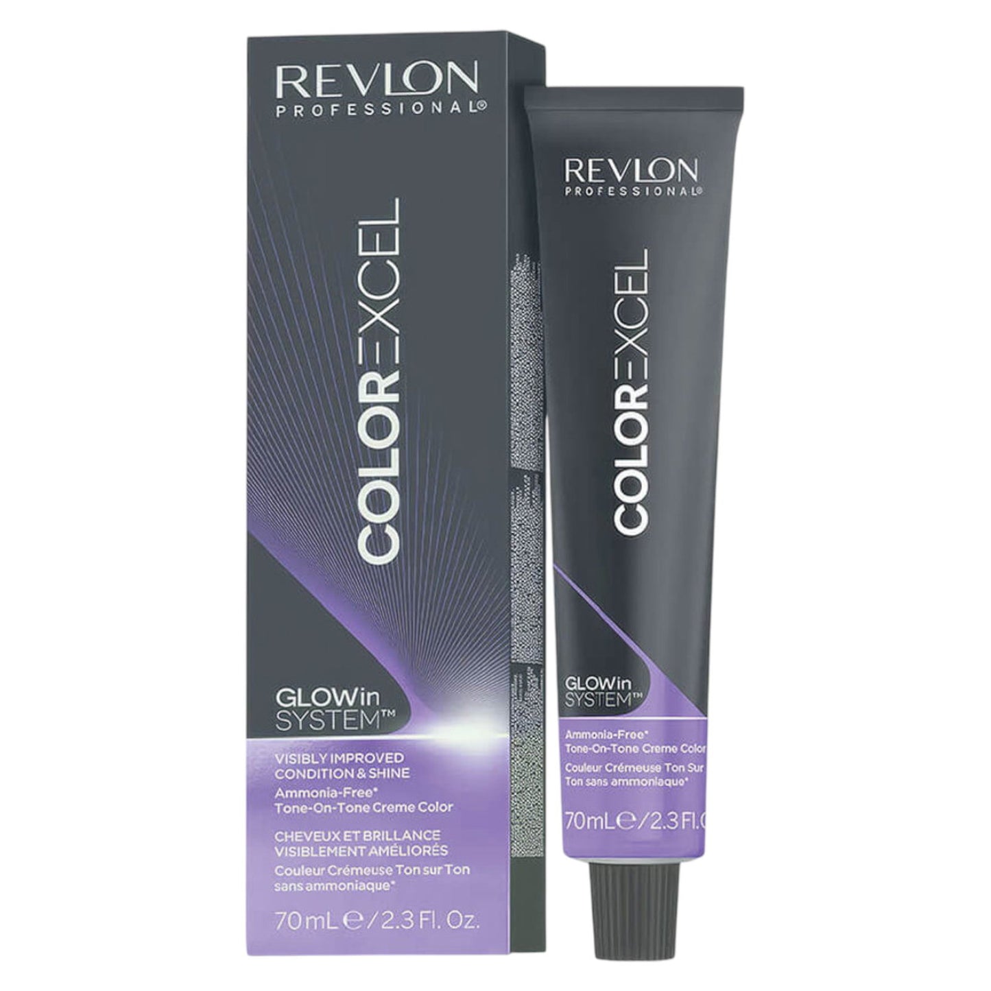 Revlon Revlon, Color Excel, Ammoniakfrei, Demi-permanente Haarfarbe, 5.25 Light Iridescent Mahogany Brown, 70 ml Regular