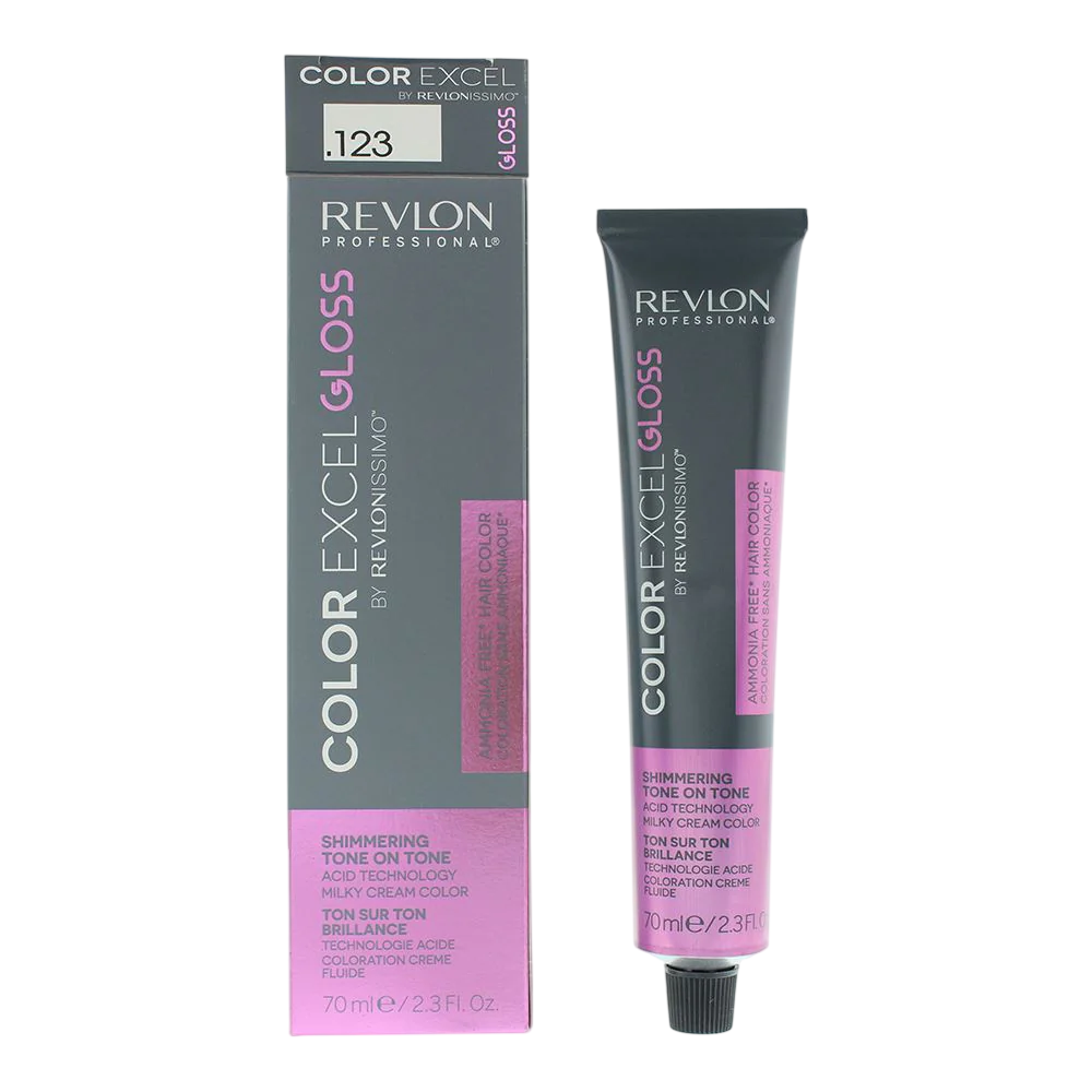 Revlon Revlon, Color Excel Gloss, Haarfarbenglanz, 123 Nude Satin, 70 ml Regular