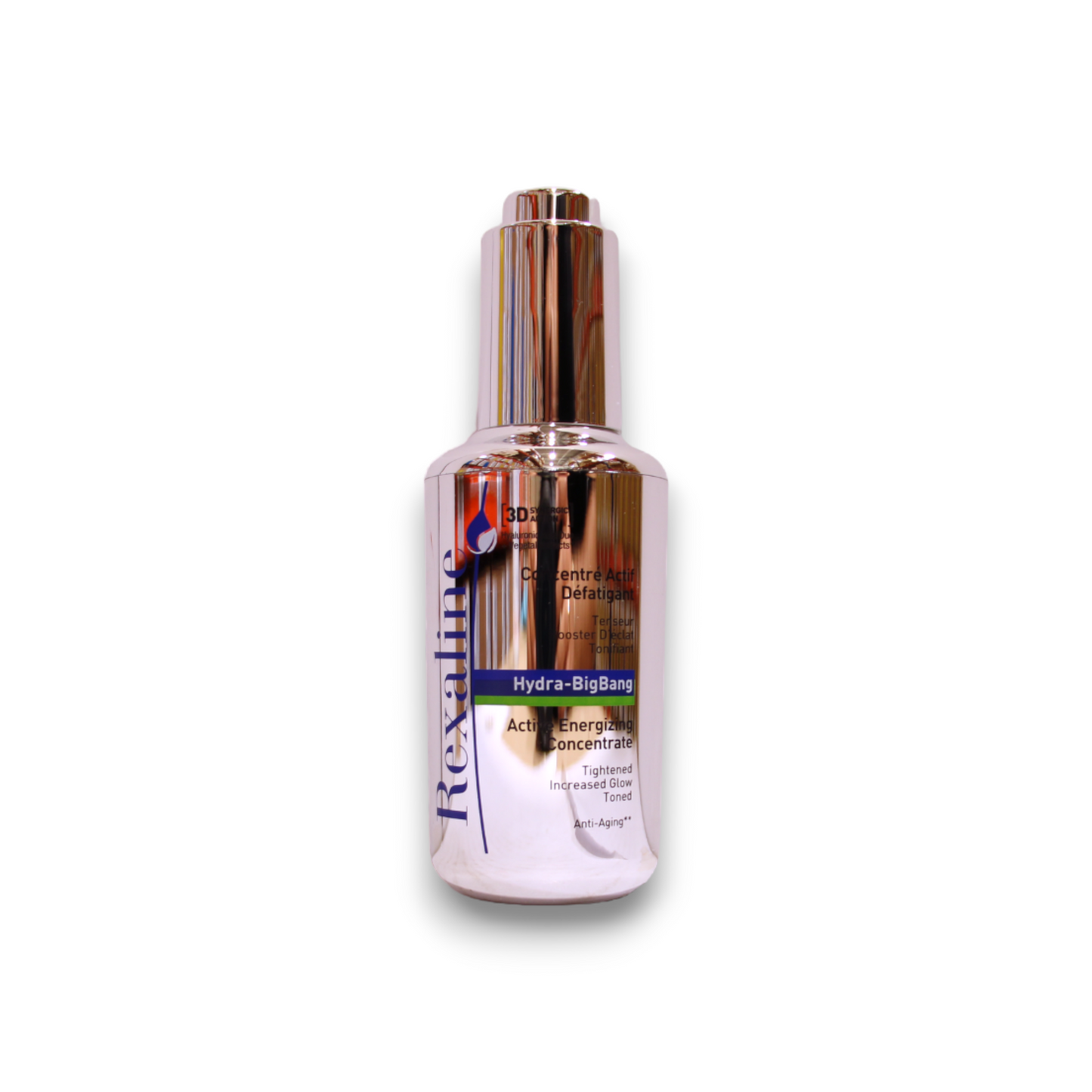 Rexaline Rexaline, 3D Hydra Bigbang, Hyaluronsäure, Revitalisierung, Tag & Nacht, Serum, Für das Gesicht, 30 ml Regular