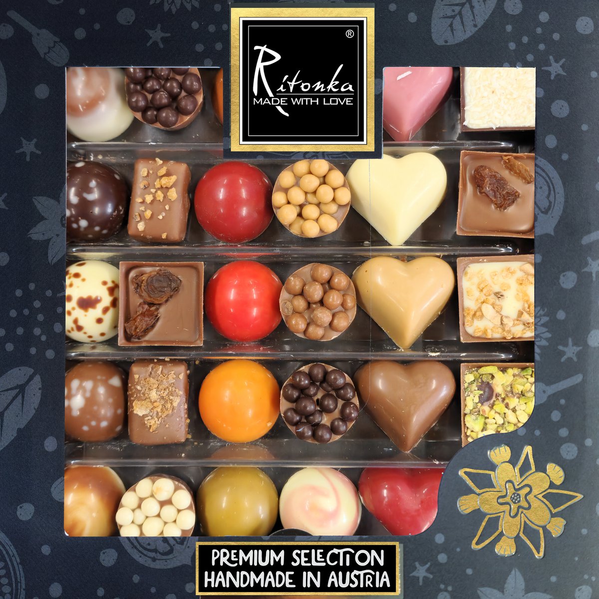 Ritonka handgemachte Supreme Pralinen 25 Stück I 165g - Candyshop.ch
