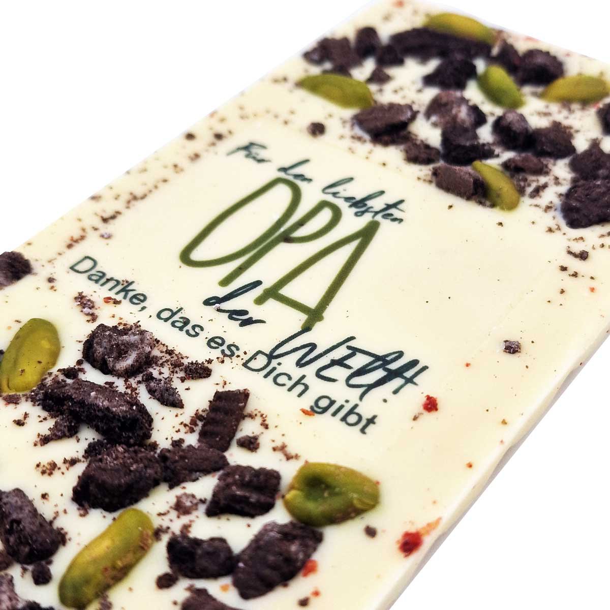 Ritonka Premium Premium weiße Schokolade - Bester Opa 95g - Candyshop.ch