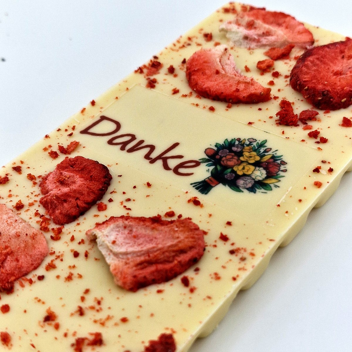 Ritonka weiße Schokolade - Danke! - Handarbeit - Candyshop.ch