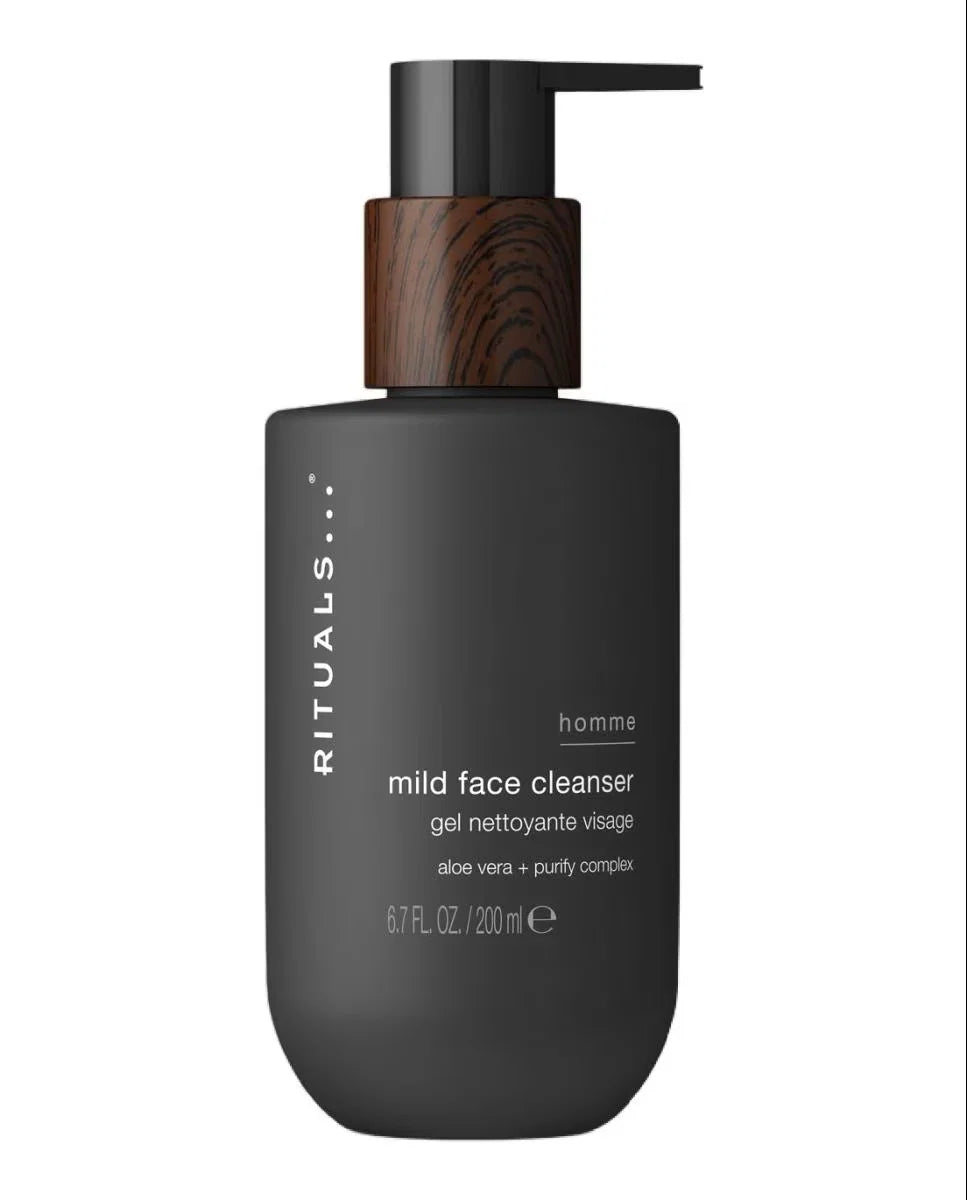 Rituals Reinigungsgel Rituals, Homme, Aloe Vera, Cleansing & Purifying, Cleansing Gel, For Face, 200 ml Regular