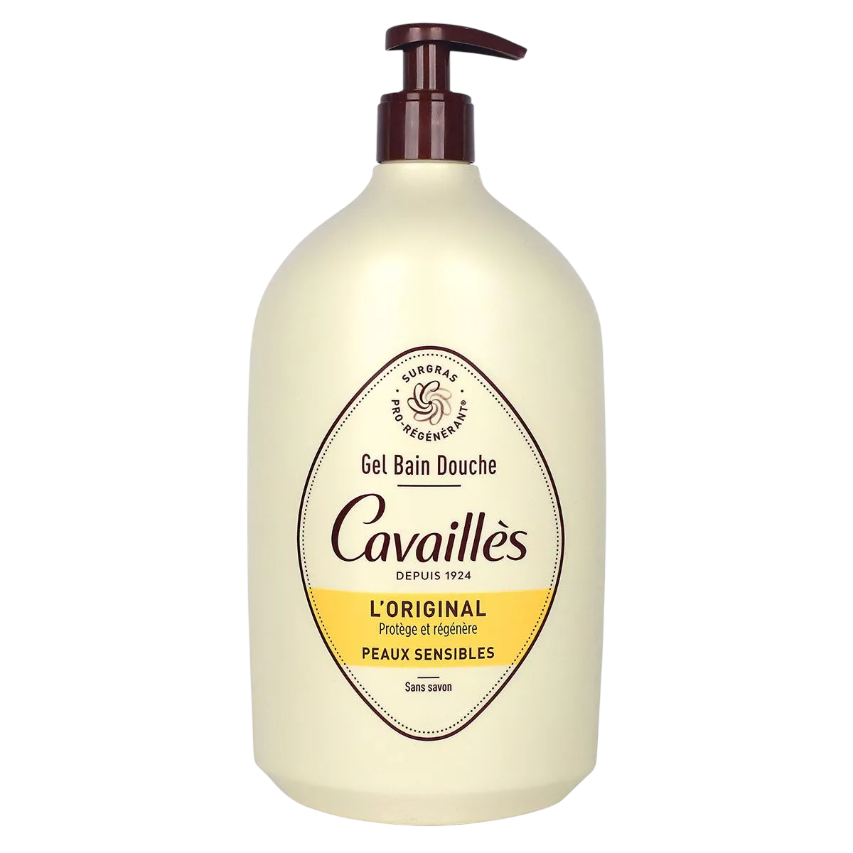 Roge Cavailles Roge Cavailles, L'Original, Regeneration, Duschgel, Für empfindliche Haut, 1000 ml Regular