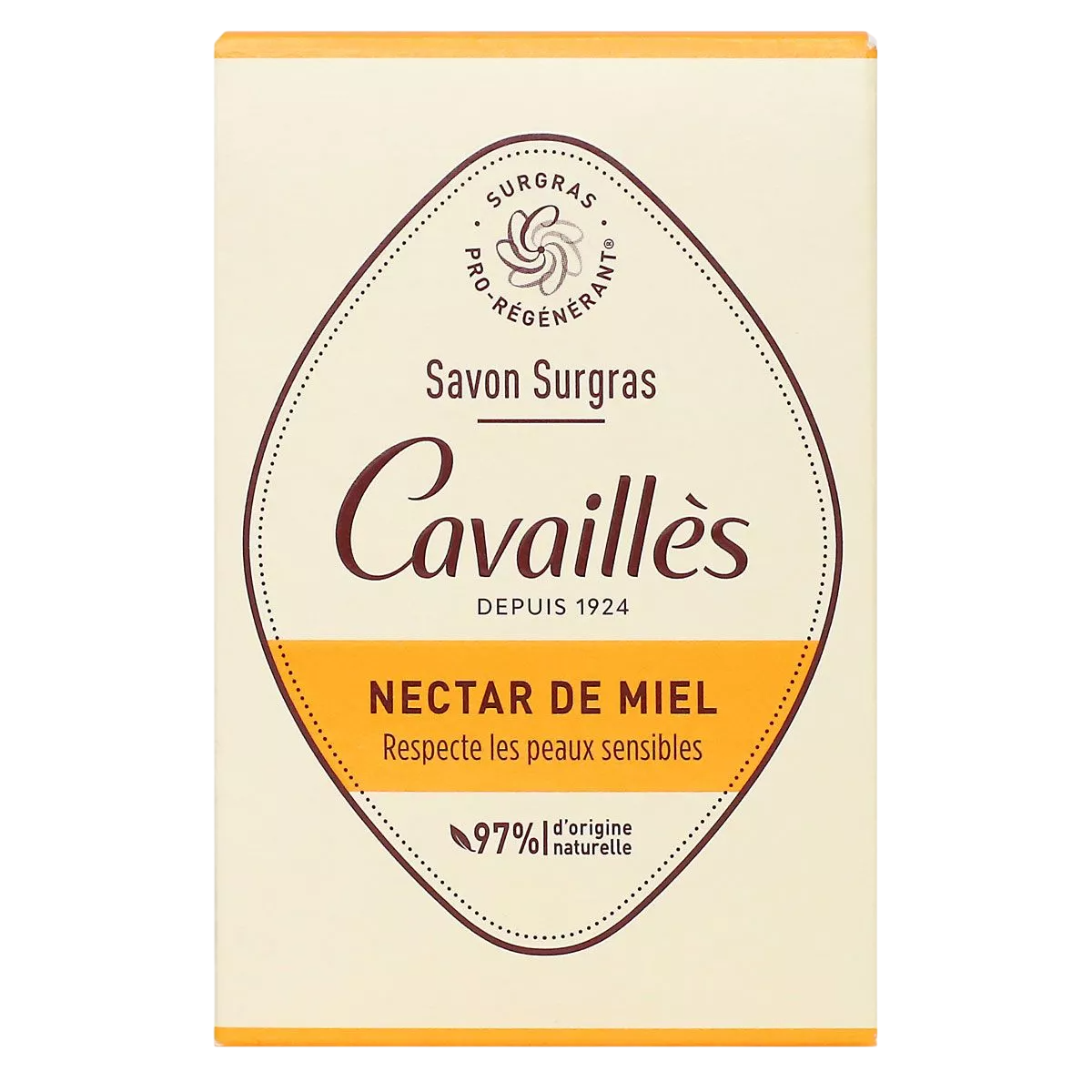 Roge Cavailles Pro-Regenerating Honey Nectar Seifenstück 100 g – Sanfte Pflege für regenerierte Haut
