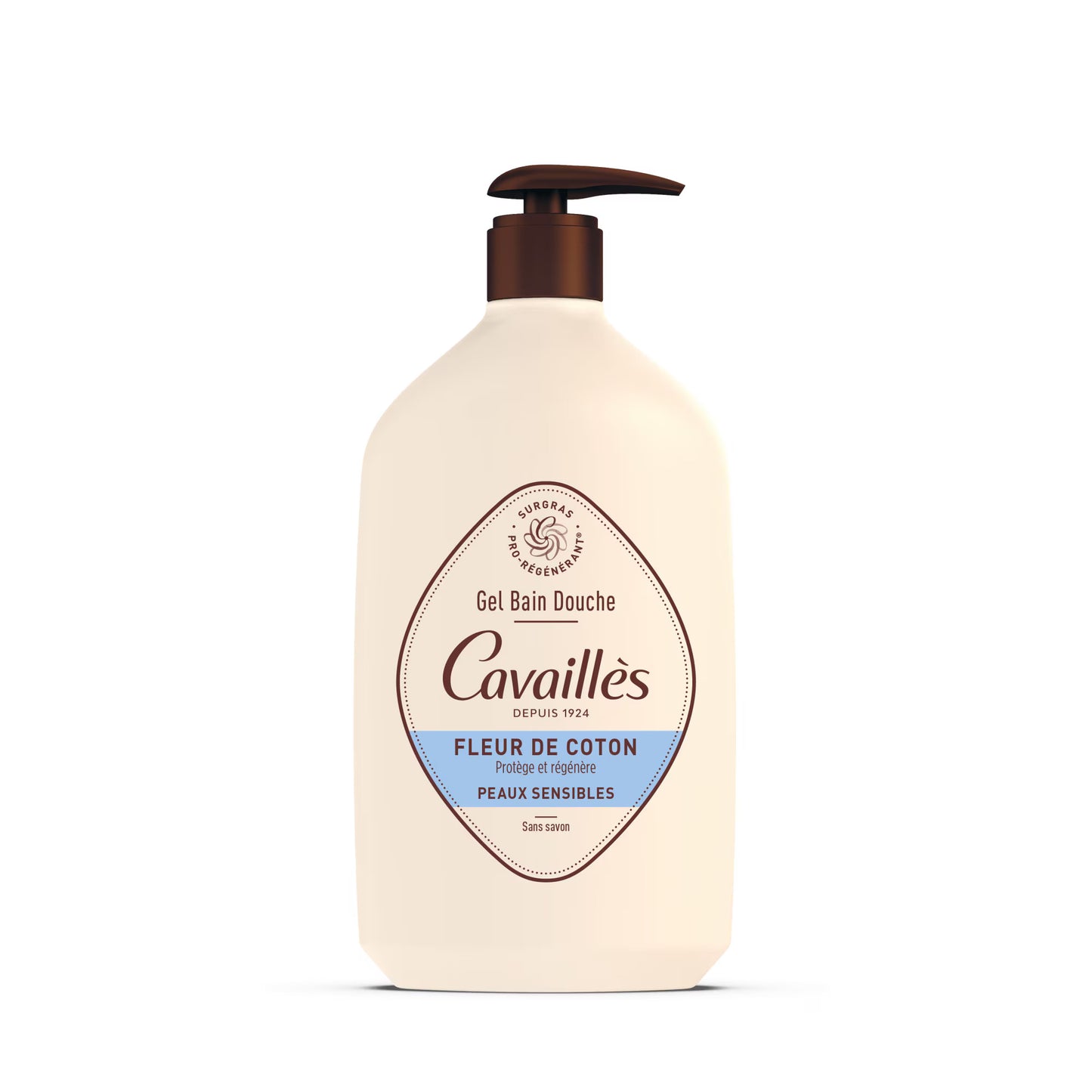 Roge Cavailles Cotton Flower Duschgel 1000 ml – Sanfte Pflege für empfindliche Haut
