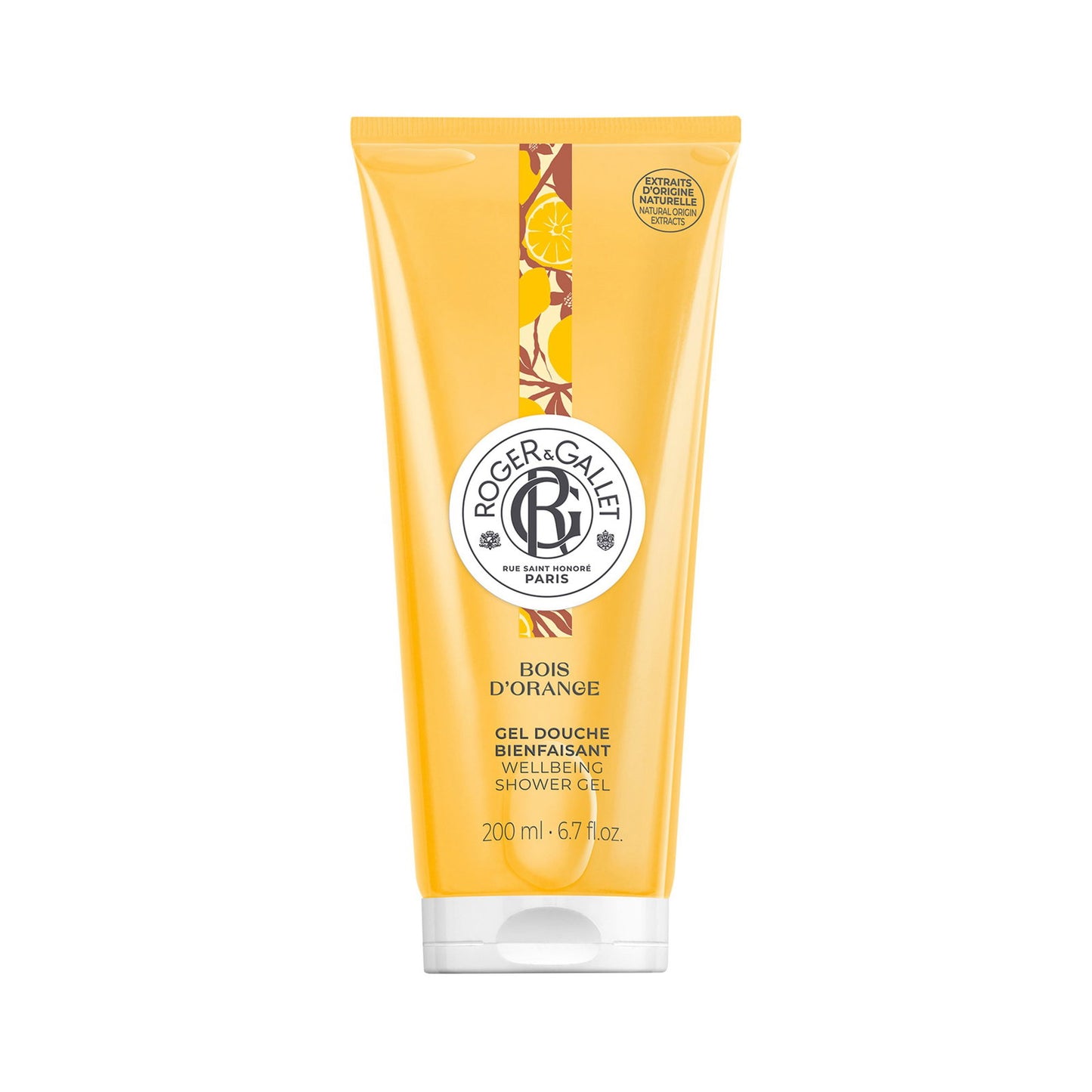 Roger & Gallet Roger & Gallet, Bois D'Orange, Duschgel, Für alle Hauttypen, 200 ml Regular