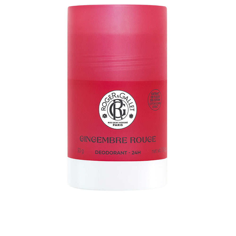 Roger & Gallet Gingembre Rouge Deodorant-Stick 50g – Frischer 24h Schutz für Frauen
