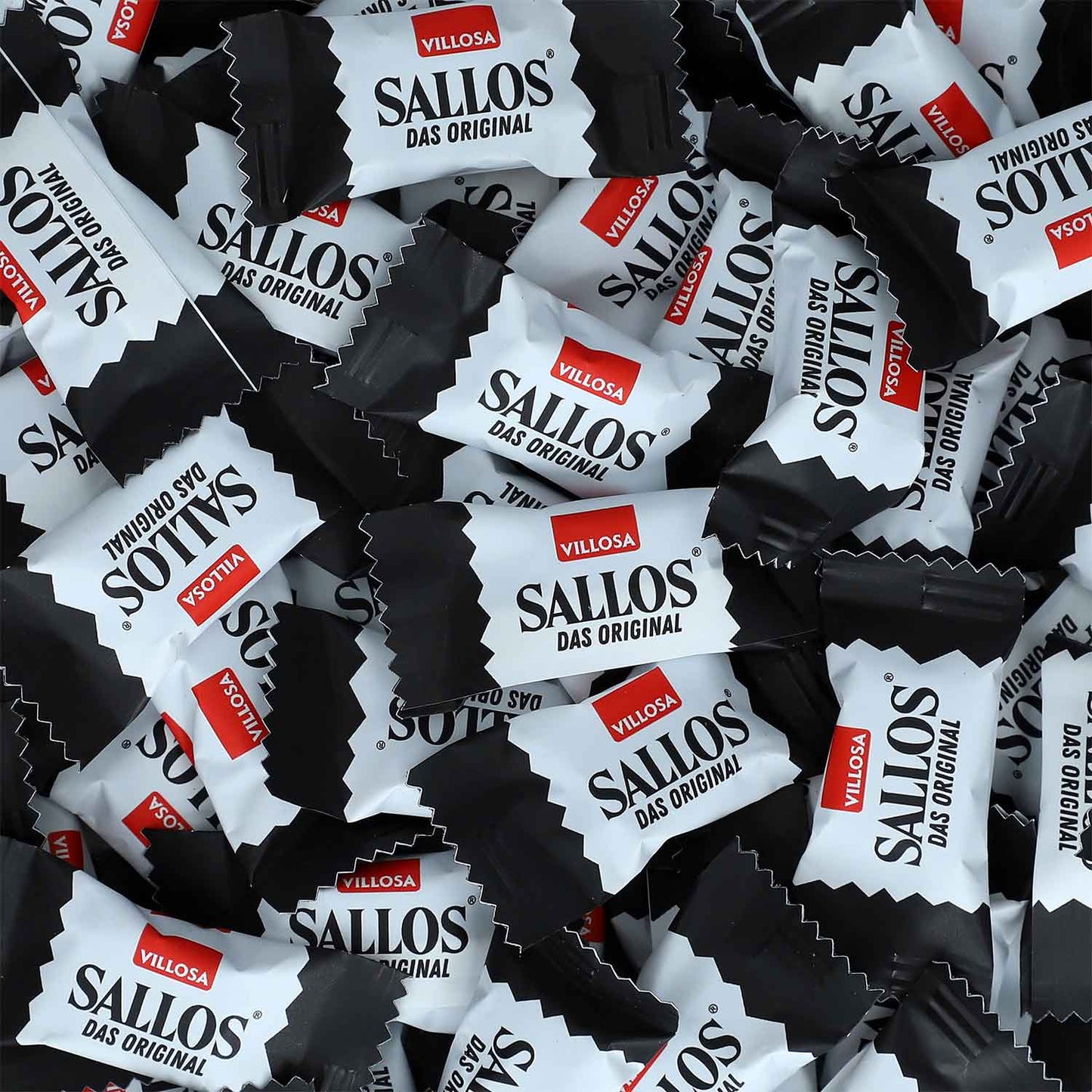 Sallos Das Original 750g Extrastarke Hartkaramellen mit Lakritzgeschmack - Candyshop.ch