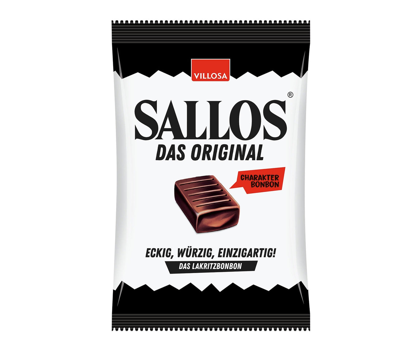 Sallos Das Original 750g Extrastarke Hartkaramellen mit Lakritzgeschmack - Candyshop.ch