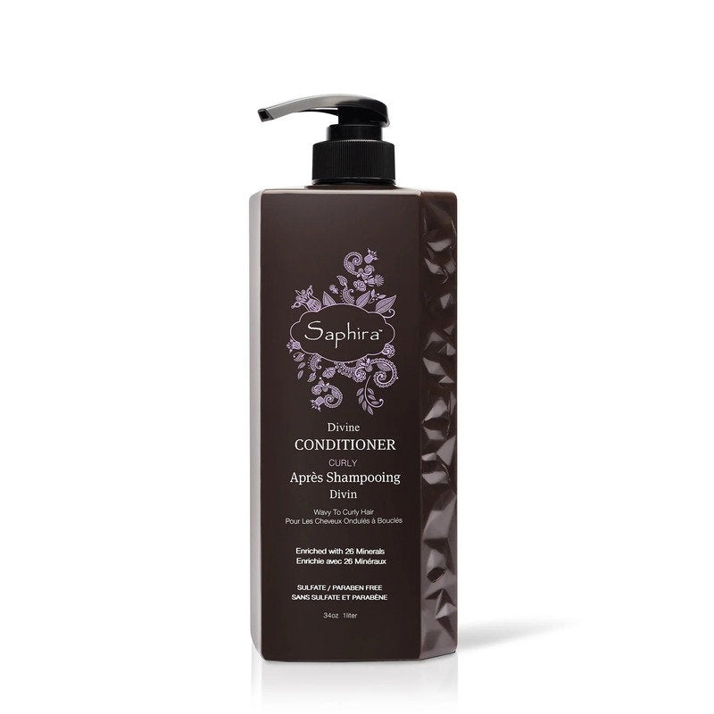 Saphira Saphira, Divine, Haarspülung, Feuchtigkeitsspendend, 1000 ml Regular