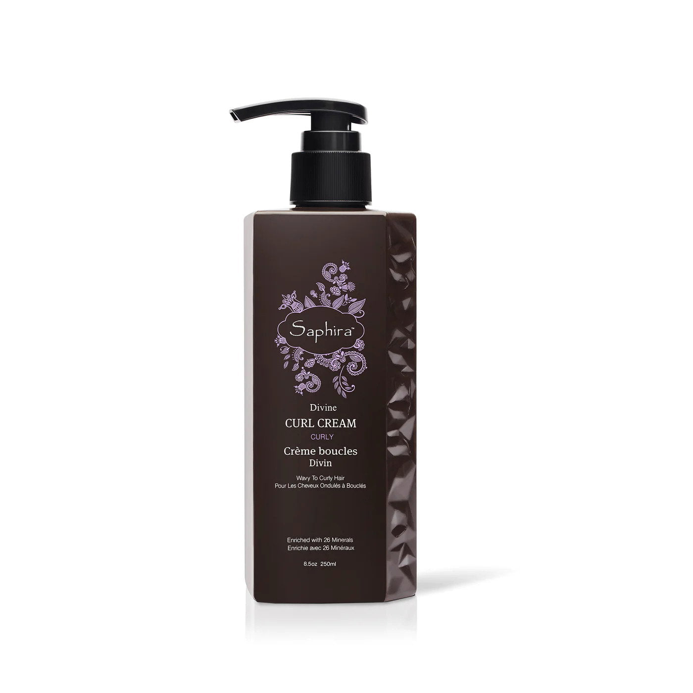 Saphira Saphira, Divine, Keratin, Haarcreme-Behandlung, Lockendefinition, 250 ml Regular