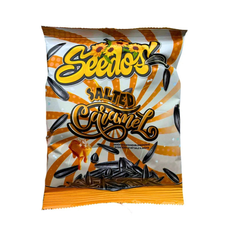 Seedos Sonnenblumenkerne Salted Caramel 100 g - Candyshop.ch