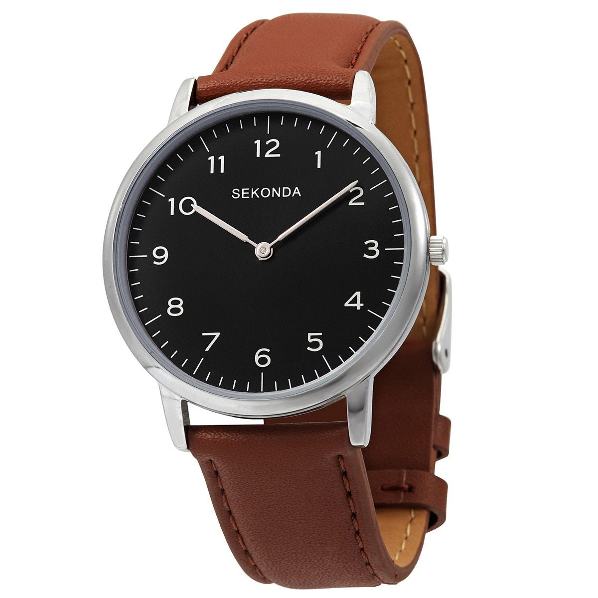Sekonda Sekonda, Sekonda, Quarzuhr mit Lederarmband, 1348,84, Für Männer Regular