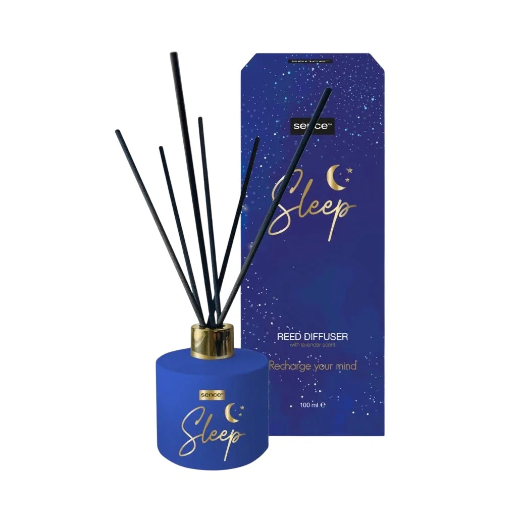 Sence Sence, Sleep, Duftstäbchen, Aroma-Rattanstäbchen-Diffusor, 100 ml Regular