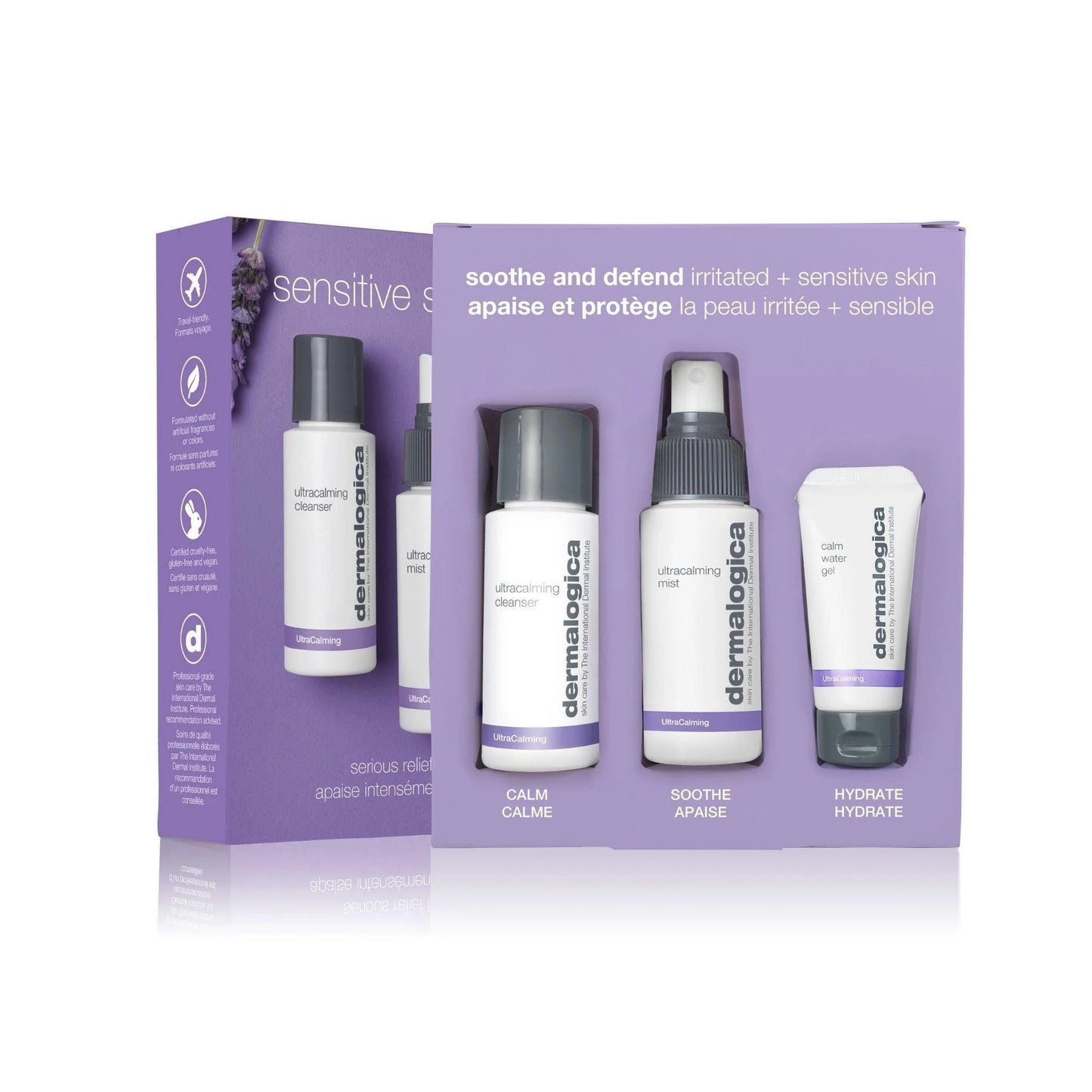 Dermalogica Hautpflegeset Sensitive Skin Rescue Kit Set Dermalogica: UltraCalming, Cleansing Gel, For Face, 50 ml + UltraCalm