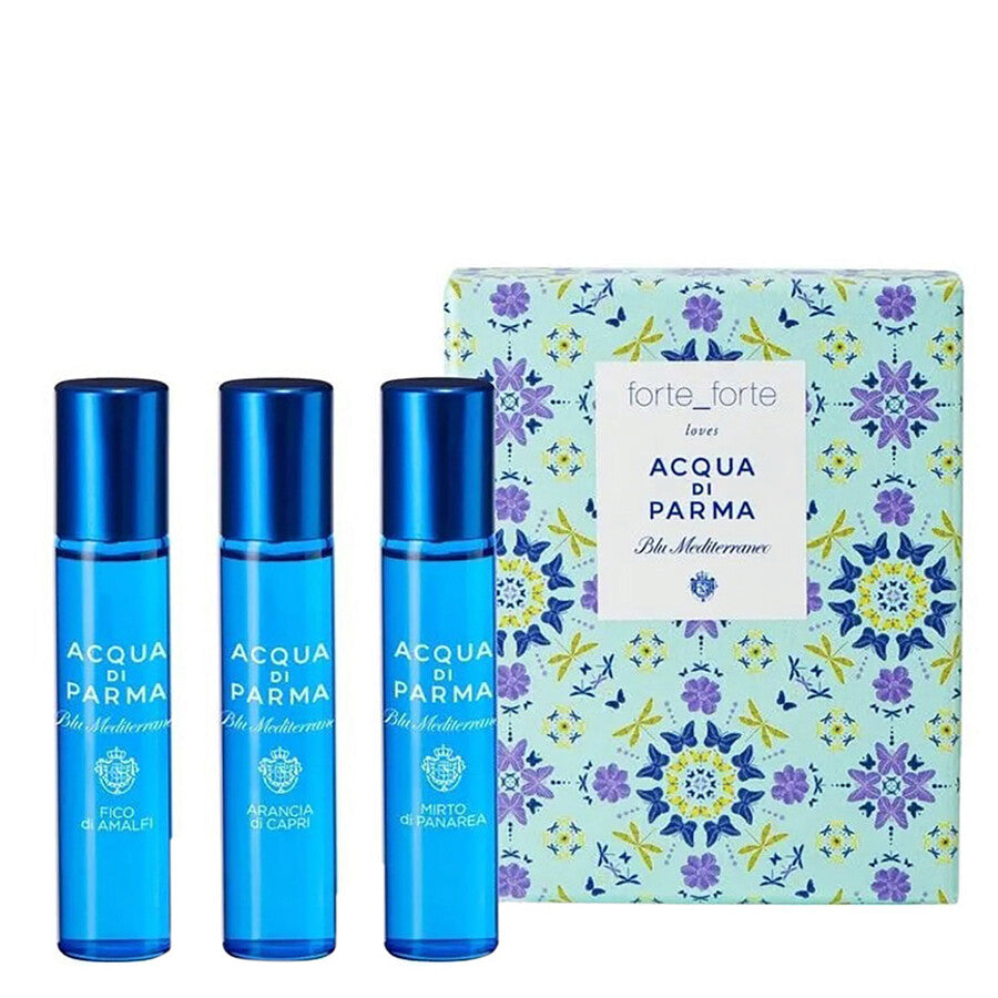Acqua di Parma Parfümset Set Acqua di Parma: Blu Mediterraneo Arancia di Capri, Eau De Toilette, Unisex, 12 ml + Blu Mediterr
