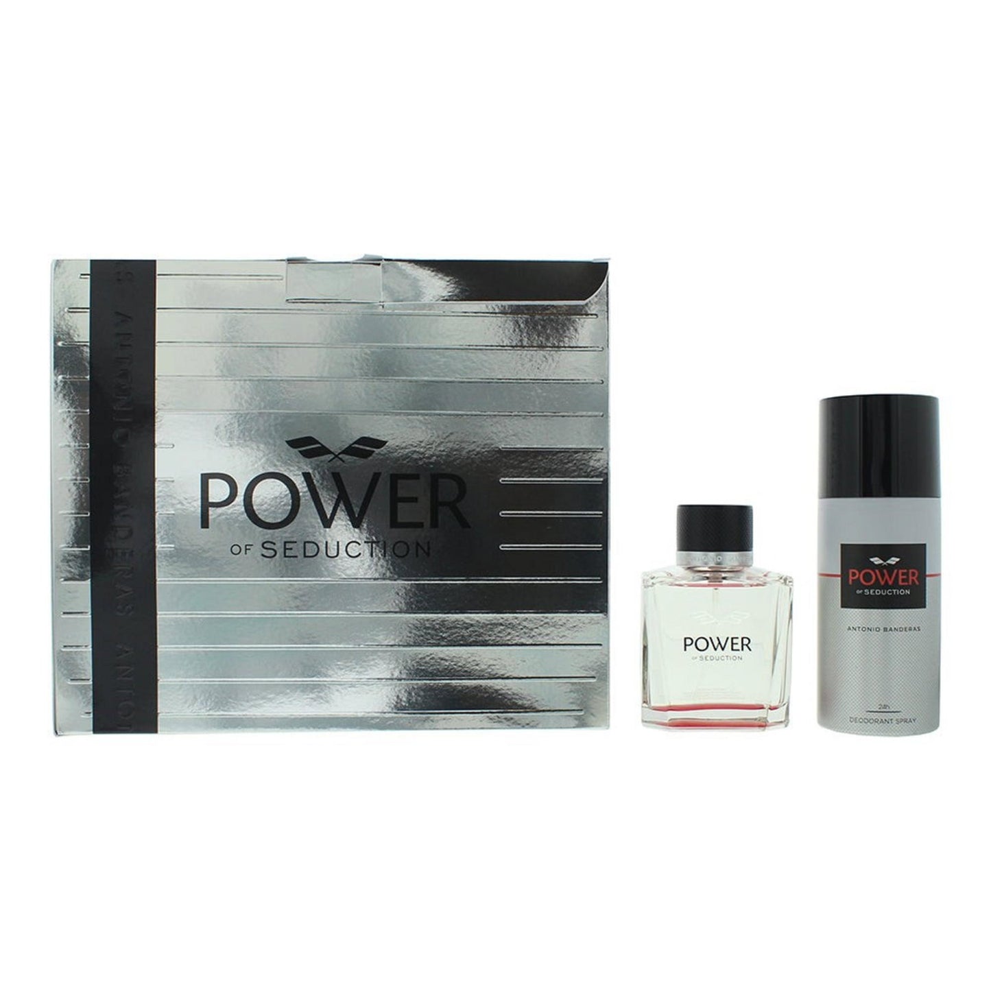 Antonio Banderas Parfümset Set Antonio Banderas: Power Of Seduction, Eau De Toilette, For Men, 100 ml + Power Of Seduction, 2