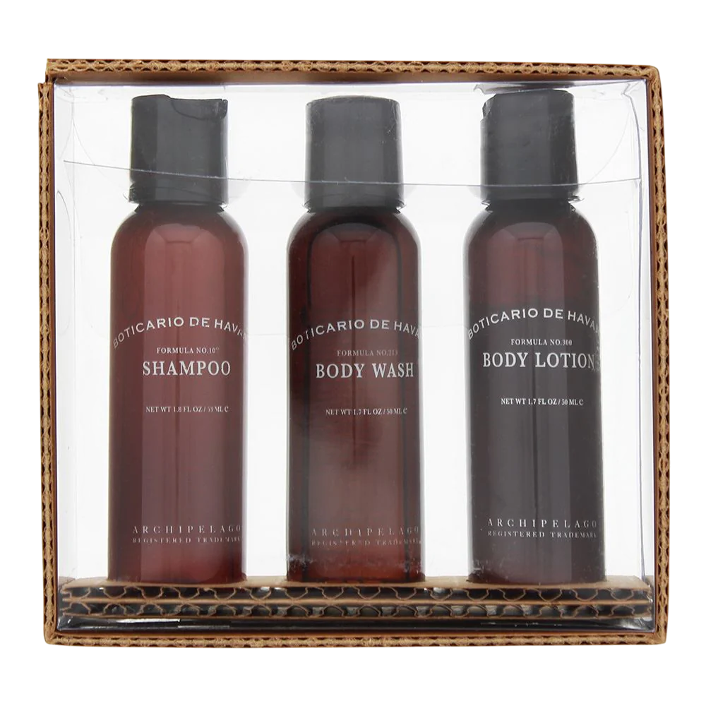 Archipelago Körperpflegeset Set Archipelago: Boticario De Havana, Hair Shampoo, Gentle Cleansing, 53 ml + Boticario De Havana