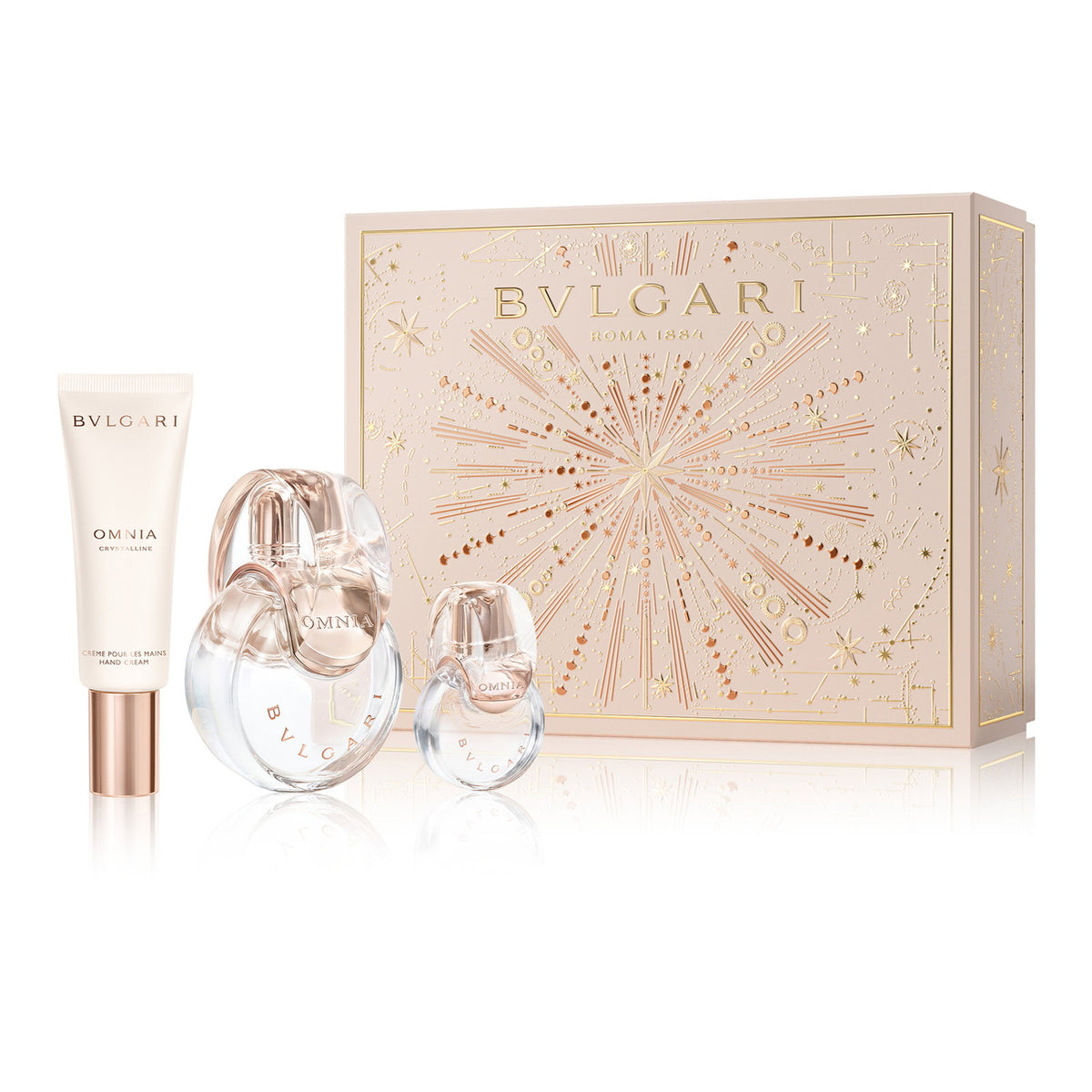 Bvlgari For Women 15 ml *Miniature + Omnia Crystalline Hydrating 100 ml