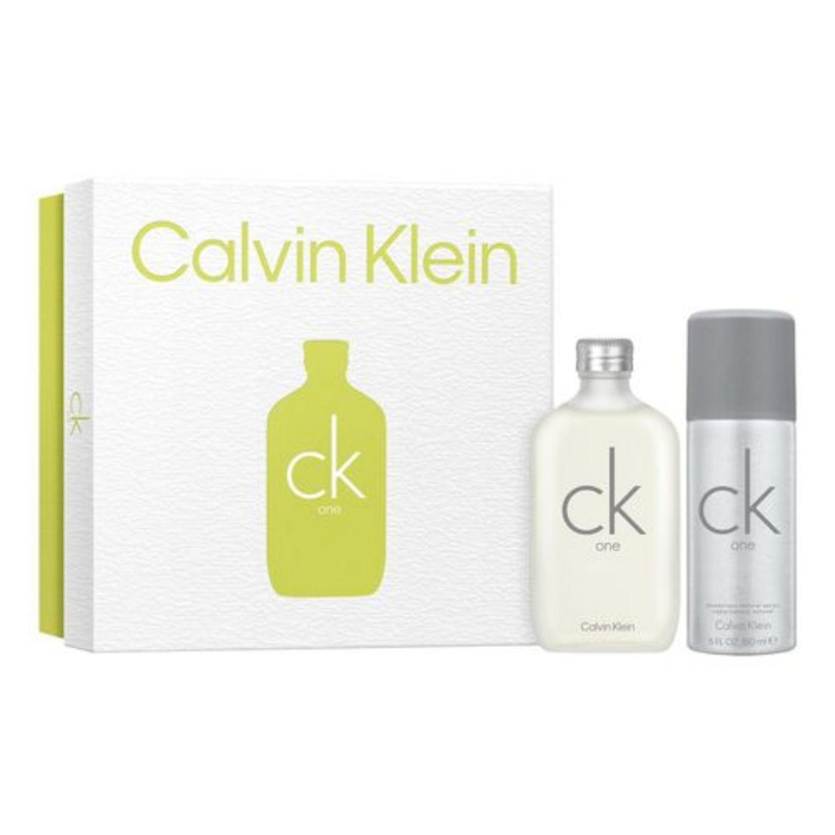 Calvin Klein Parfümset Set Calvin Klein: + CK One, 24h Protection, Deodorant Spray, For Men, 150 ml Regular