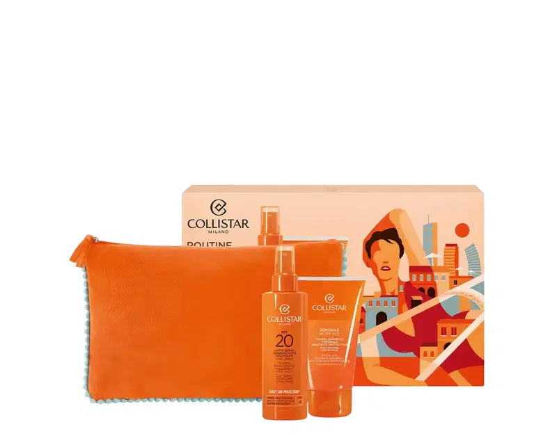 Collistar Körperpflegeset Set Collistar: After Sun, Shower Gel & Shampoo 2-In-1, 150 ml + Collistar, Moisturising, Self-Tanni