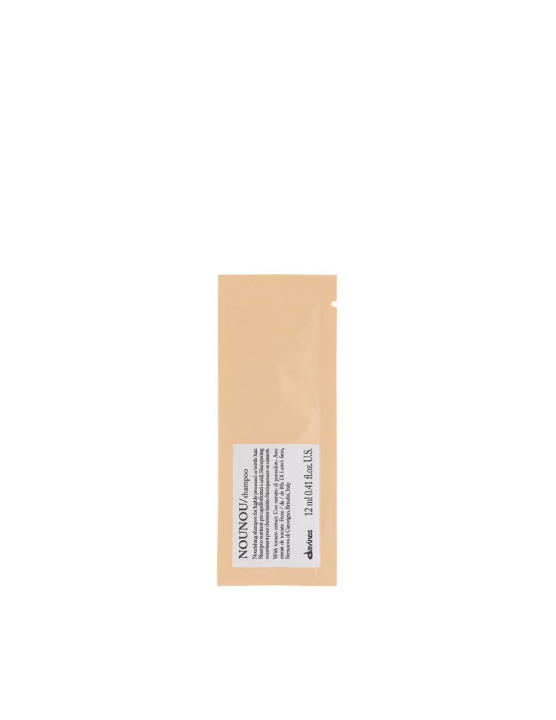 Davines Setzen, Davines, Nounou, Haarshampoo, Nahrhaft, 12 stk, 12 ml Regular