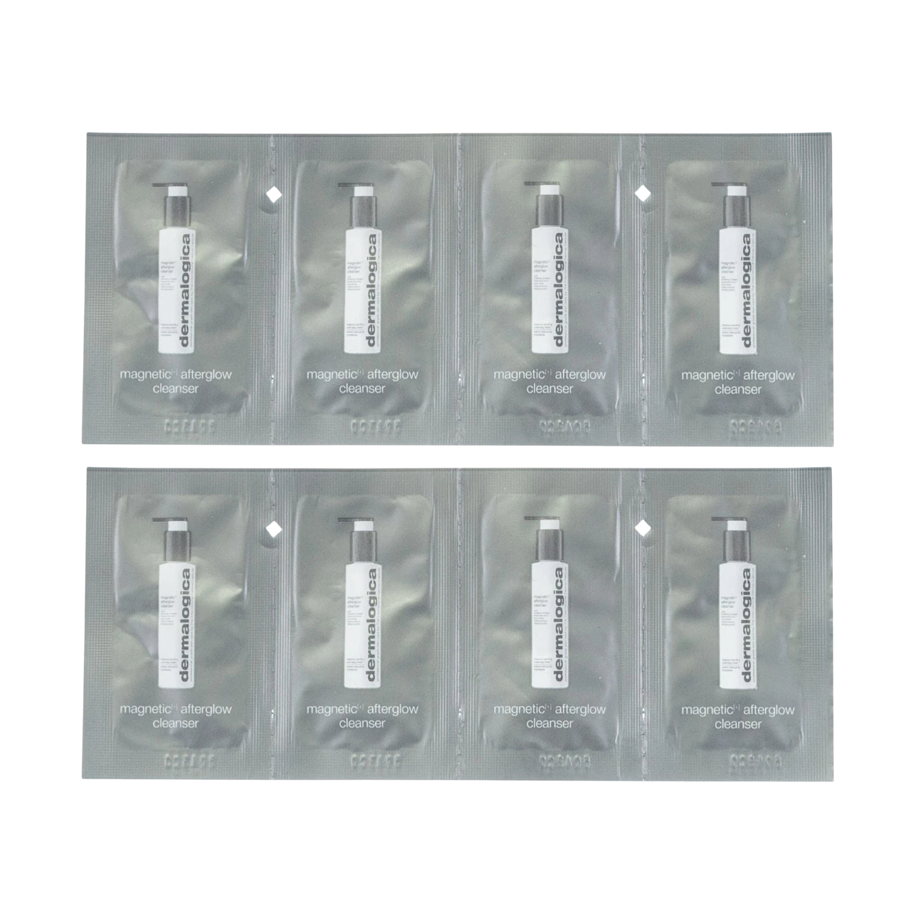 Dermalogica Setzen, Dermalogica, Magnetic Afterglow, Beseitigt Unreinheiten, Reinigungscreme, 8 stk, 2 ml Regular