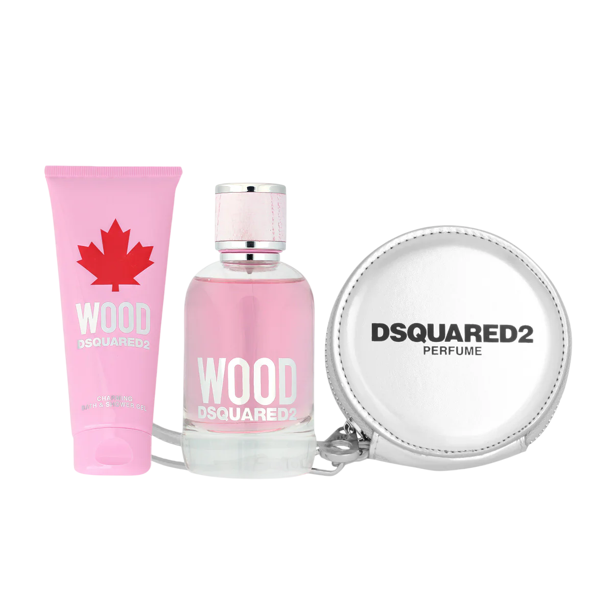 Dsquared 2 Parfümset Set Dsquared 2: Wood, Eau De Toilette, For Women, 100 ml + Wood, Shower Gel, 100 ml + Dsquared, GWP Text