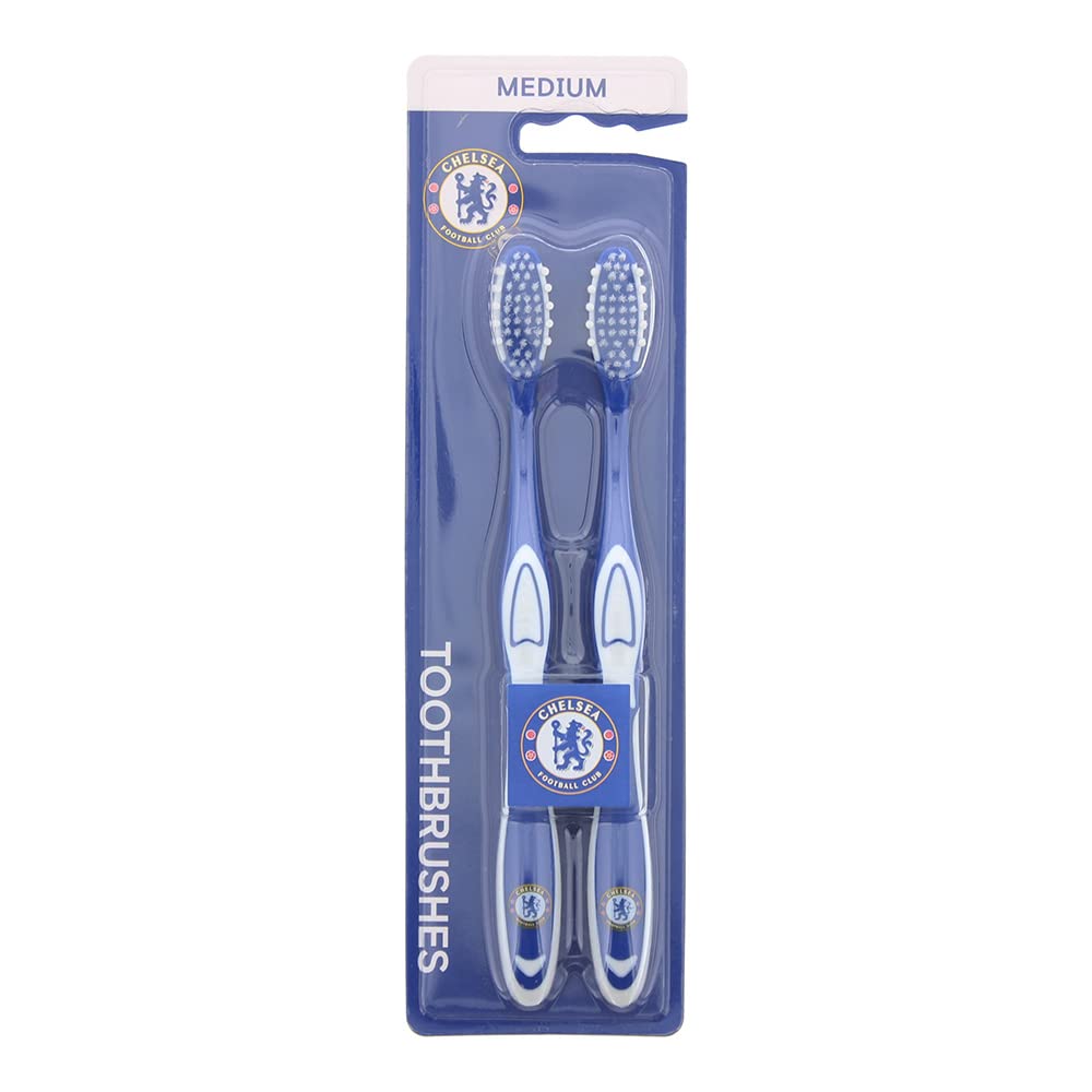 Epl Duo Set, Epl, Chealsea, Zahnbürste, Blue and White, 2 stk Regular