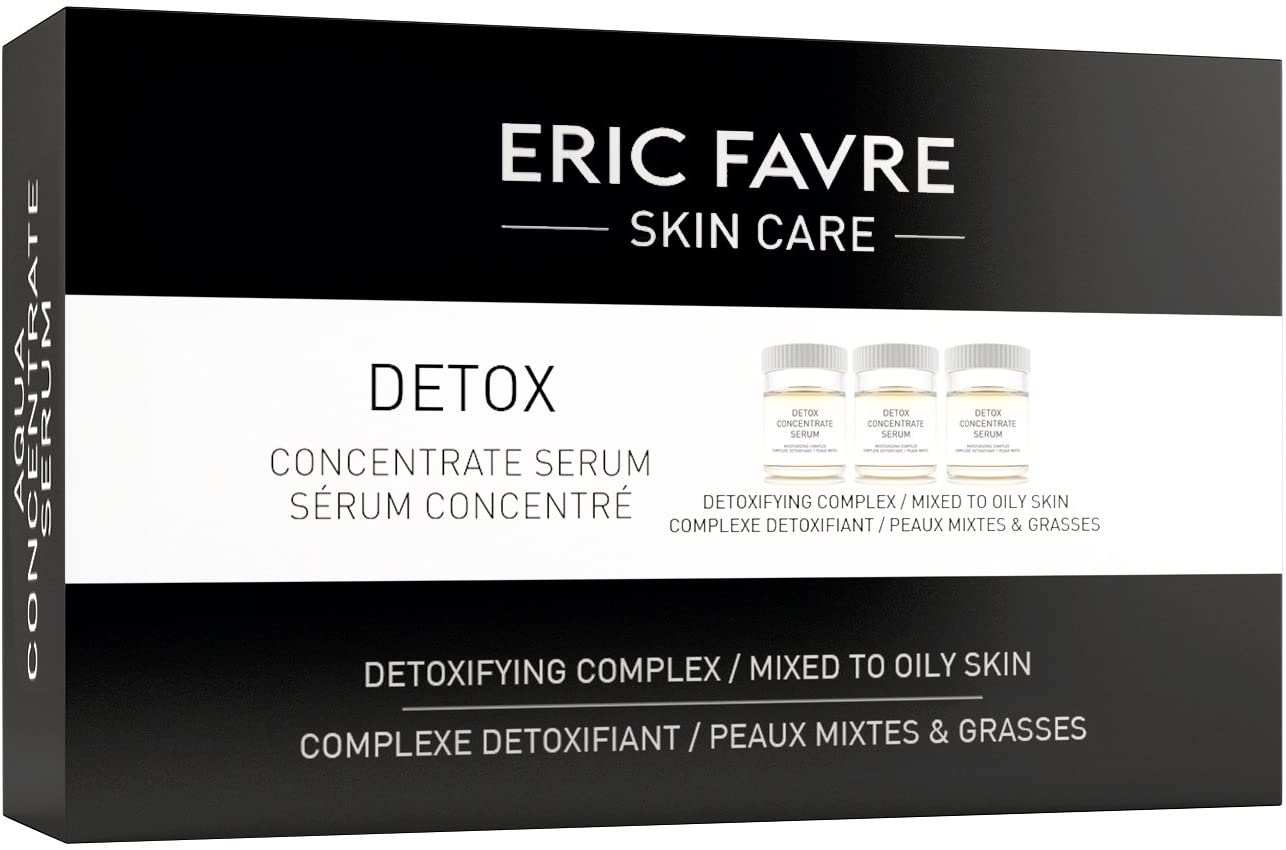 Eric Favre Setzen, Eric Favre, Skin Care, Entgiftend, Ampullen Behandlungsserum, Für das Gesicht, Für Frauen, 10 stk., 5 ml R