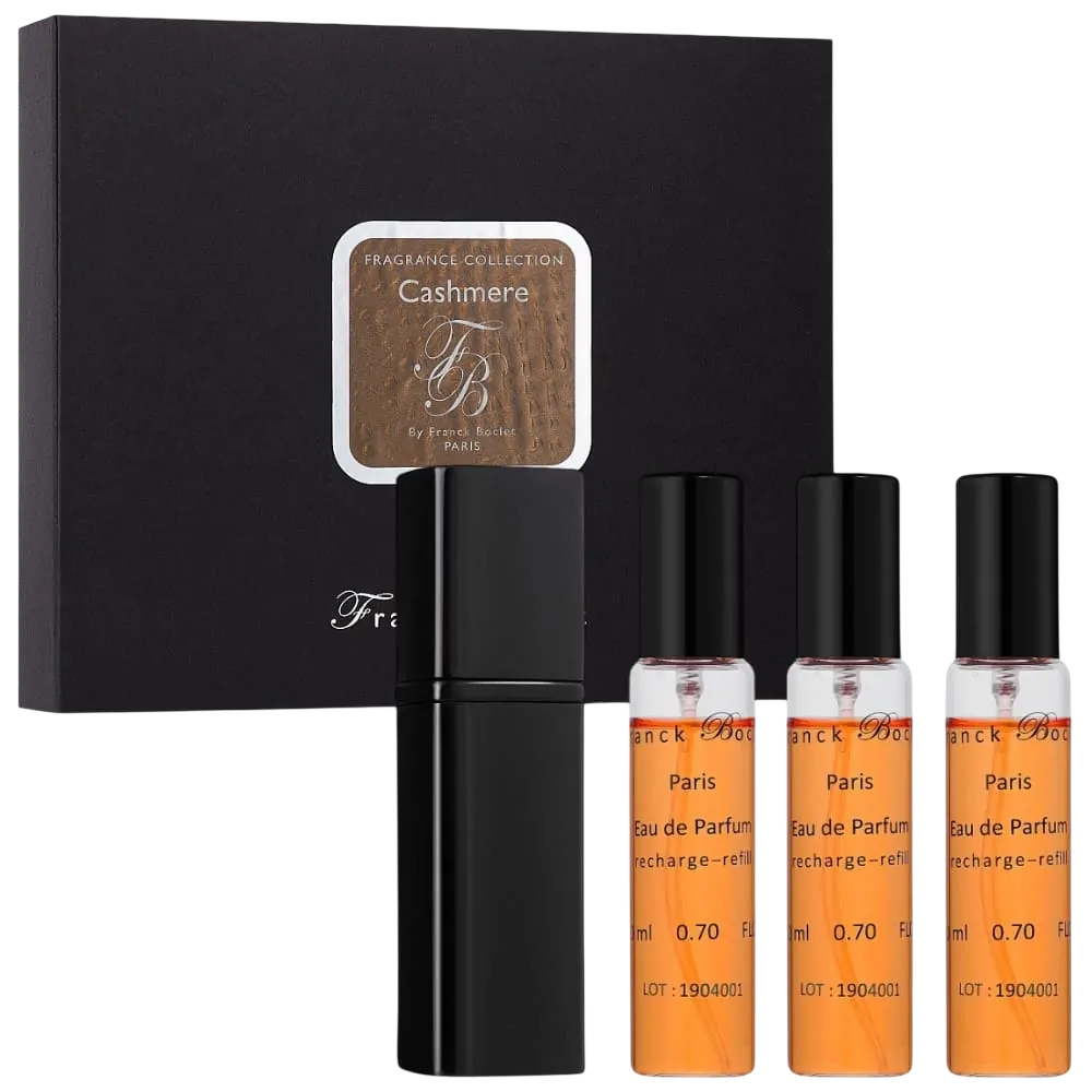Franck Boclet Parfümset Set Franck Boclet: Cashmere, Eau De Parfum, Unisex, Refill, 3 pcs, 20 ml + Cashmere, Eau De Parfum, U