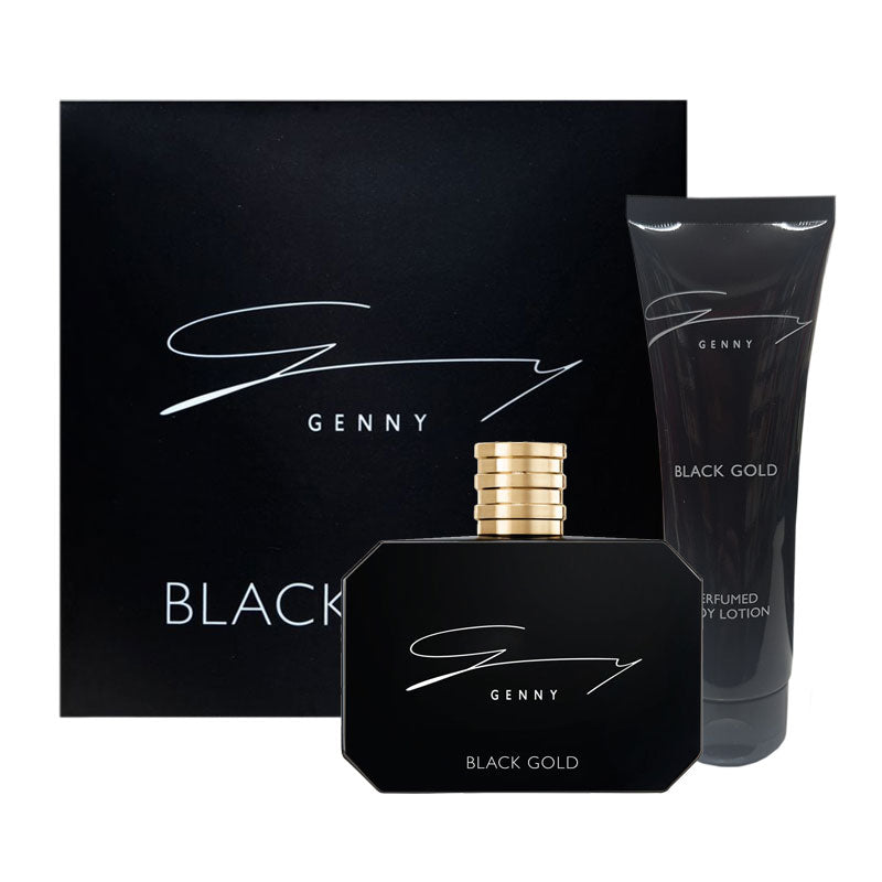 Genny Parfümset Set Genny: Black Gold, Hydrating, Daily, Body Lotion, 100 ml + Black Gold, Eau De Toilette, For Women, 100 ml