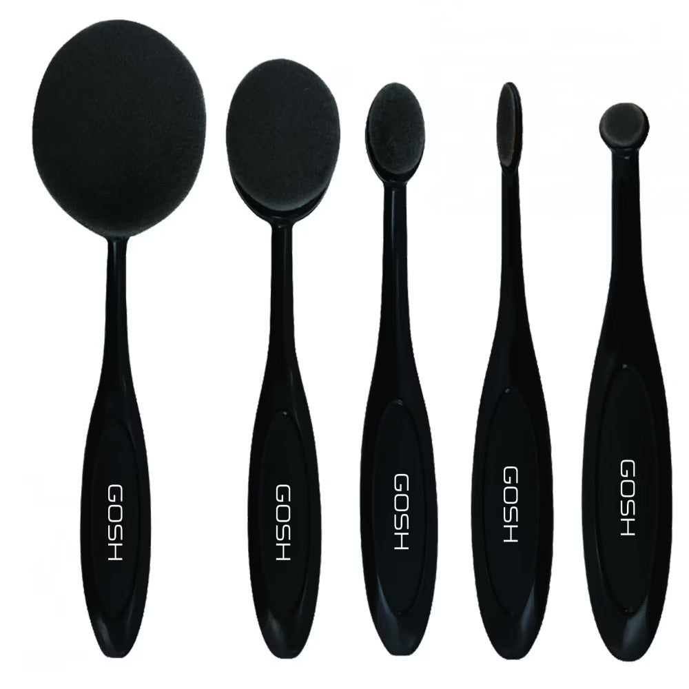 Gosh Setzen, Gosh, Gosh, Mischen, Multifunktions-Gesichtsbürste, 5 stk Regular