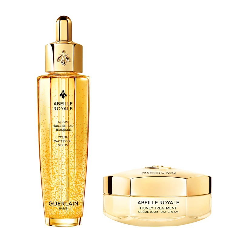 Guerlain Hautpflegeset Set Guerlain: Abeille Royale, Honey, Age-Defying, Day, Cream, For Face, 50 ml + Abeille Royale Youth W