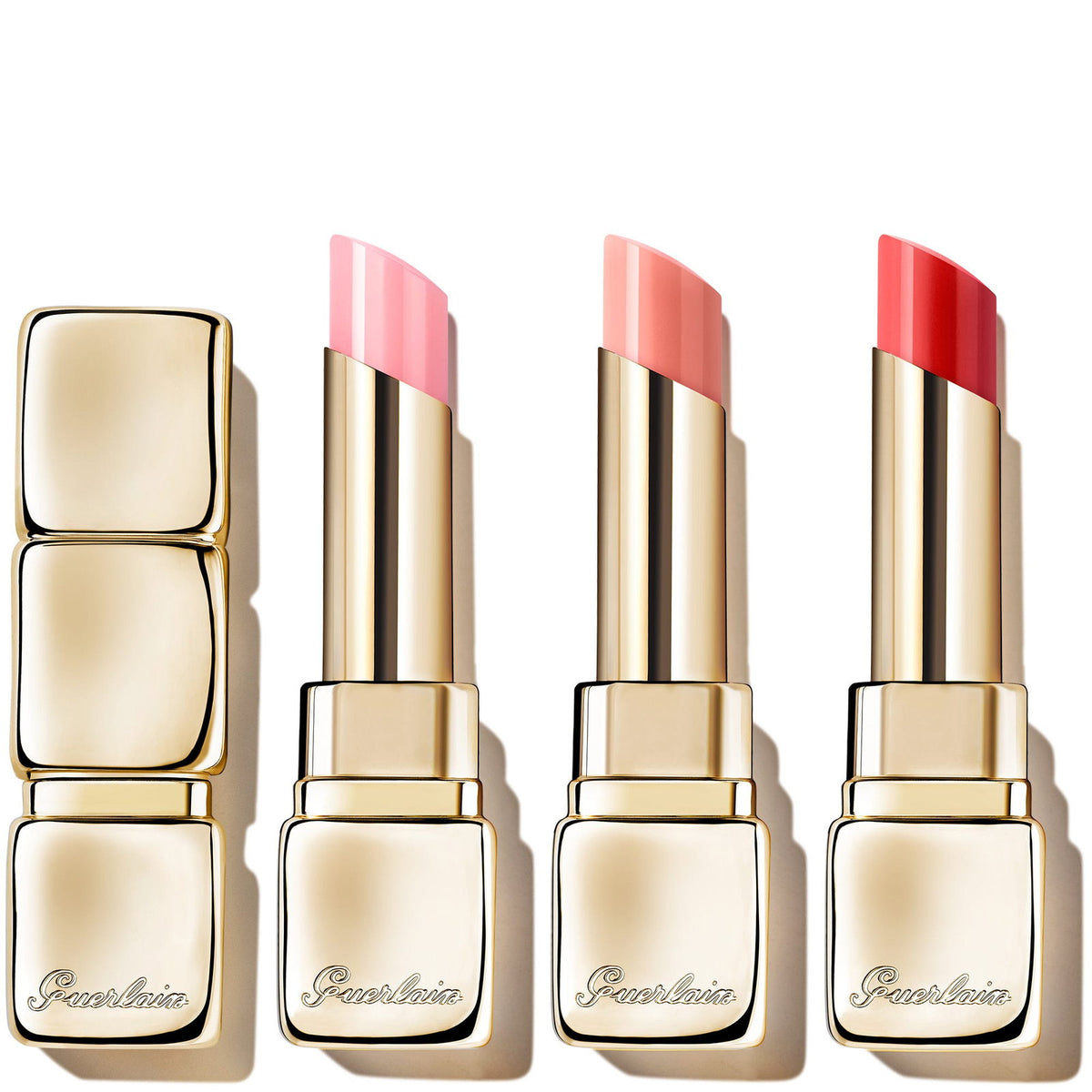 Guerlain Schminkset Set Guerlain: Kiss Kiss Bee Glow, Glossy, Lip Balm, 775, Poppy Glow, 3.2 g + Kiss Kiss Bee Glow, Glossy,