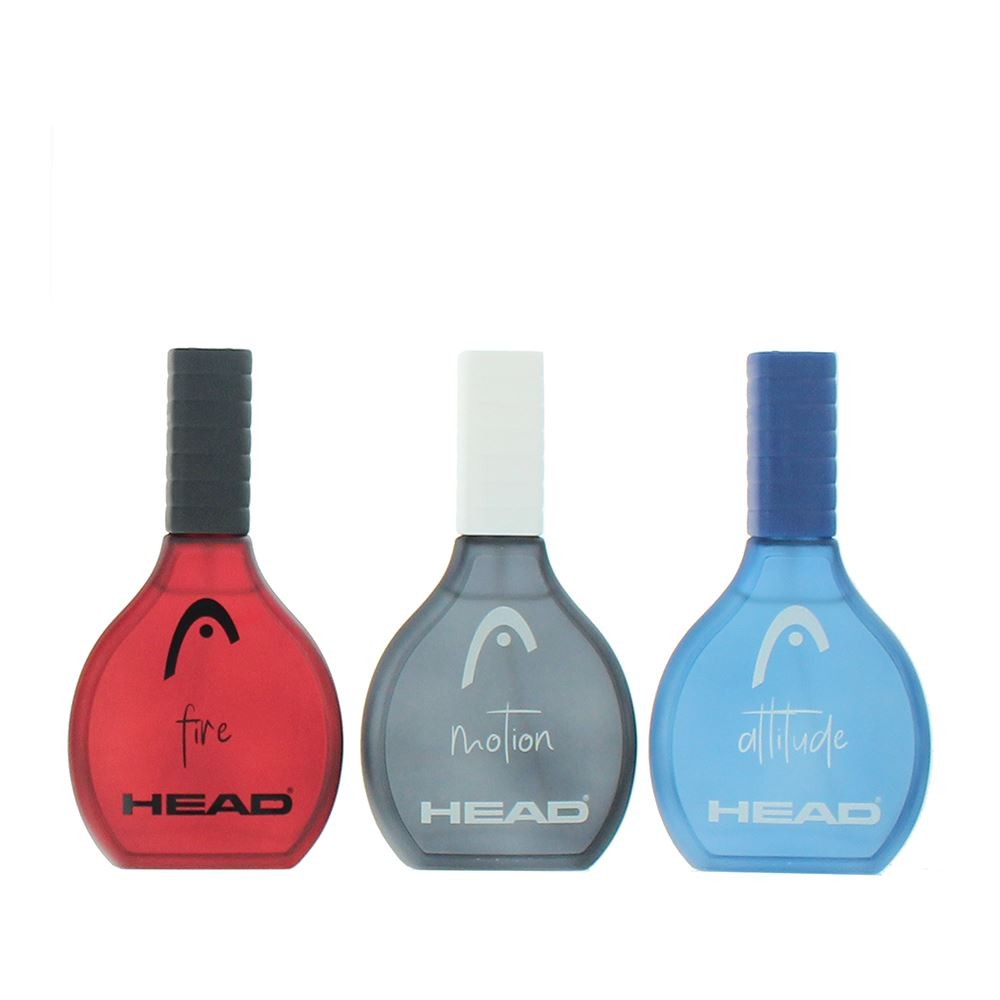 Head Parfümset Set Head: Fire, Eau De Toilette, For Men, 50 ml + Motion, Eau De Toilette, For Men, 50 ml + Attitude, Eau De T