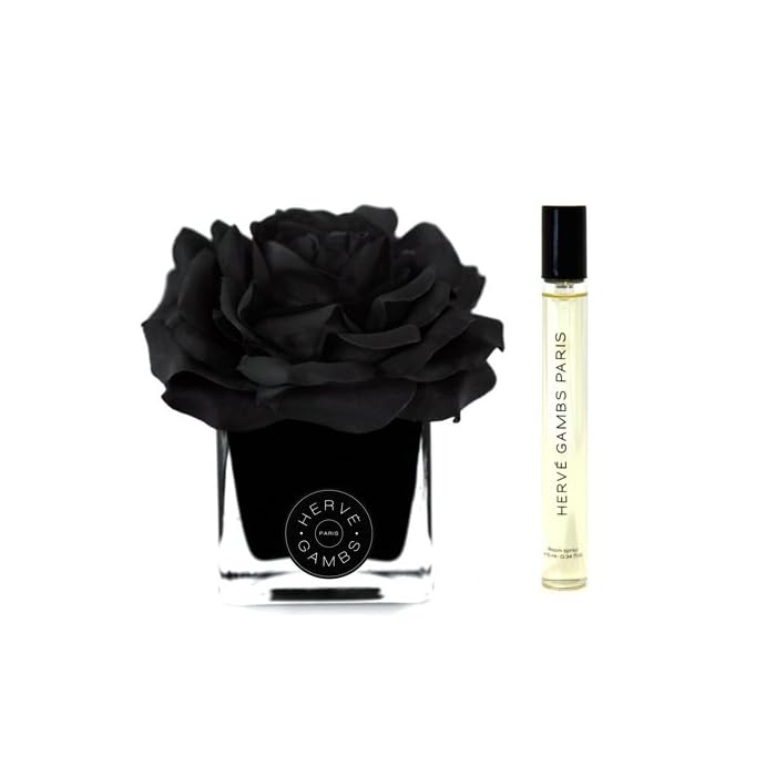 Herve Gambs Parfümset Set Herve Gambs: Ombre Patchouli, Room Spray, 10 ml + Black Couture Flower, Porcelain, Aroma Reed Diffu