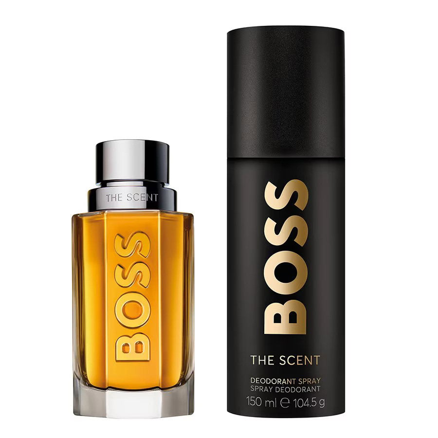 Hugo Boss Parfümset Set Hugo Boss: The Scent, Spicy, Deodorant Spray, For Men, 150 ml + The Scent, Eau De Toilette, For Men,