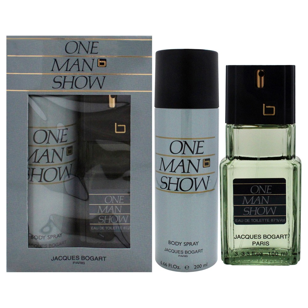 Jacques Bogart Parfümset Set Jacques Bogart: One Man Show, Eau De Toilette, For Men, 100 ml + One Man Show, Scented Spray, Fo